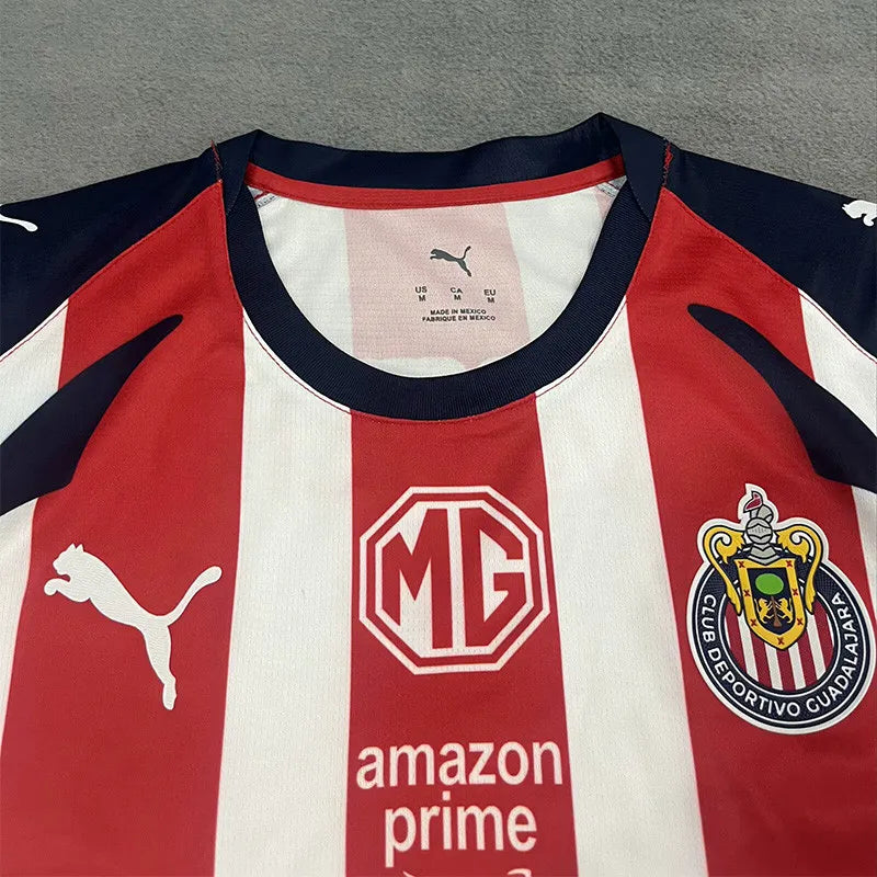 MAILLOT CHIVAS GUADALAJARA DOMICILE FAN 2025/2026