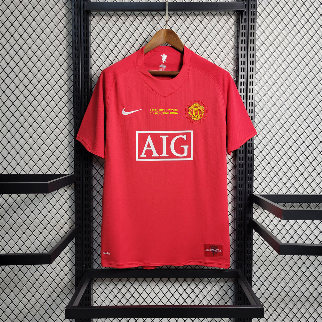 MAILLOT RÉTRO MANCHESTER UNITED DOMICILE 2007/08