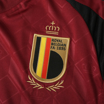 MAILLOT BELGIQUE DOMICILE FAN 2024/2025