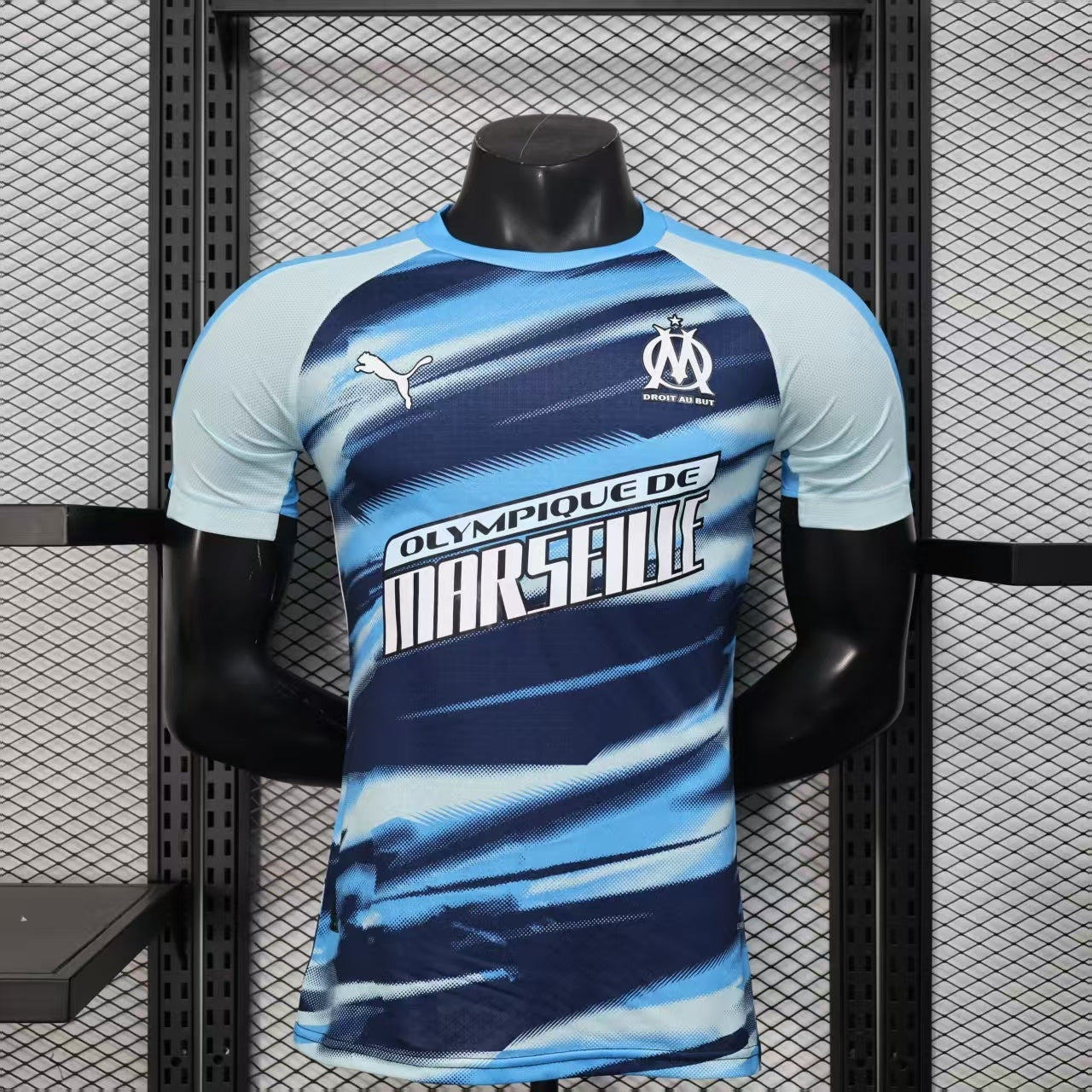 MAILLOT MARSEILLE ÉDITION SPÉCIALE BLEU PLAYER 2025/2026