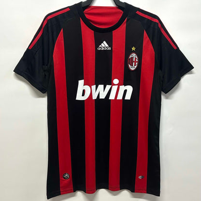 MAILLOT RÉTRO AC MILAN DOMICILE 2008/09