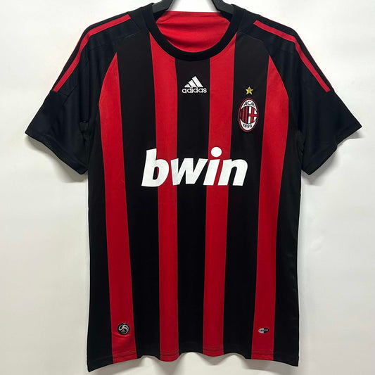 MAILLOT RÉTRO AC MILAN DOMICILE 2008/09