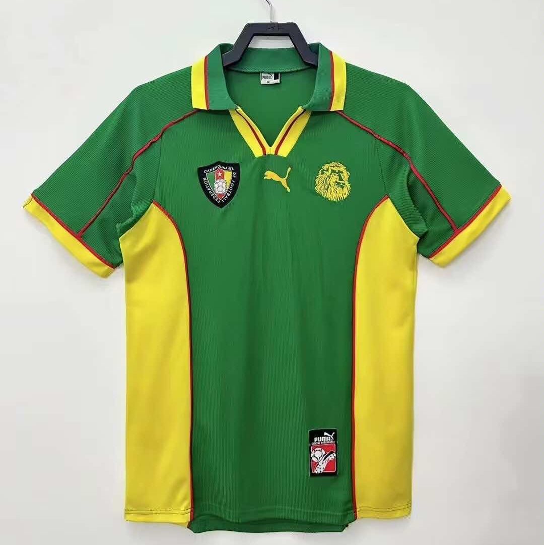 MAILLOT RÉTRO CAMEROUN DOMICILE 98