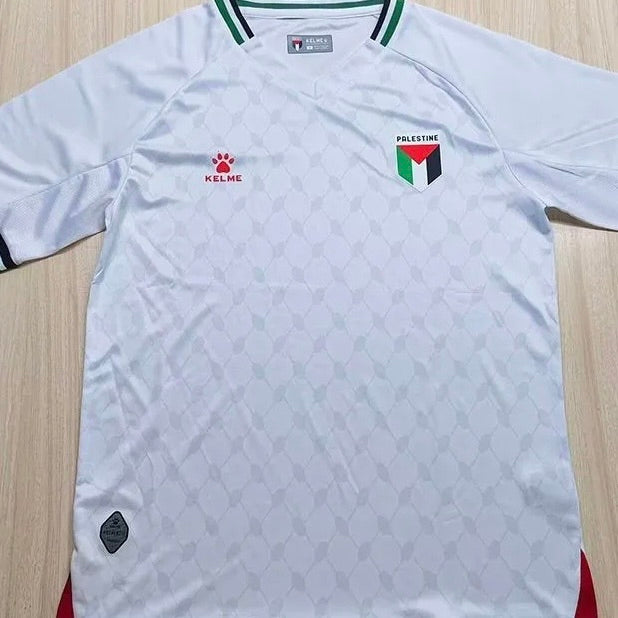 MAILLOT PALESTINE BLANC DOMICILE VERSION FAN 2024/2025