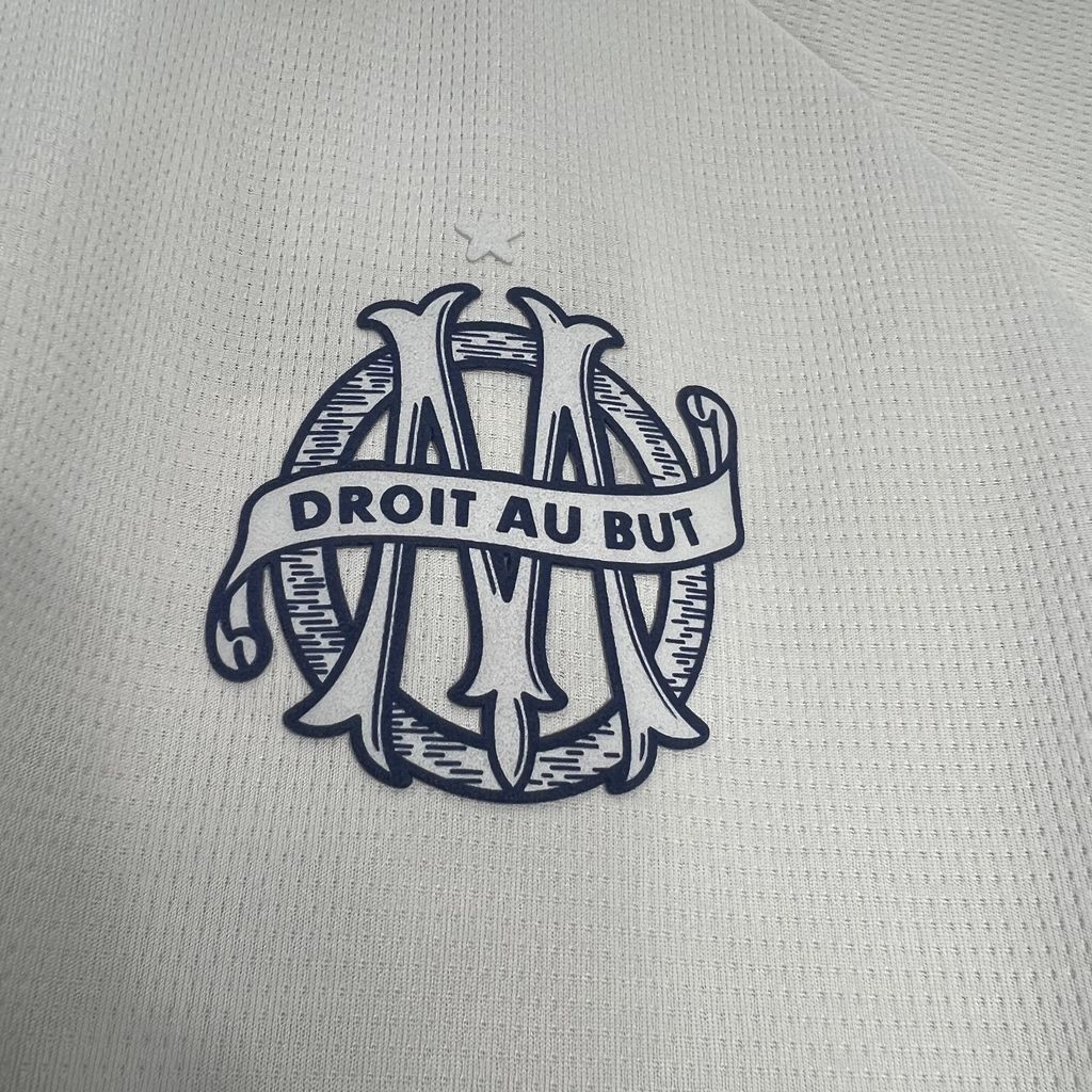 MAILLOT MARSEILLE BLANC 125ÈME ANNIVERSAIRE FAN