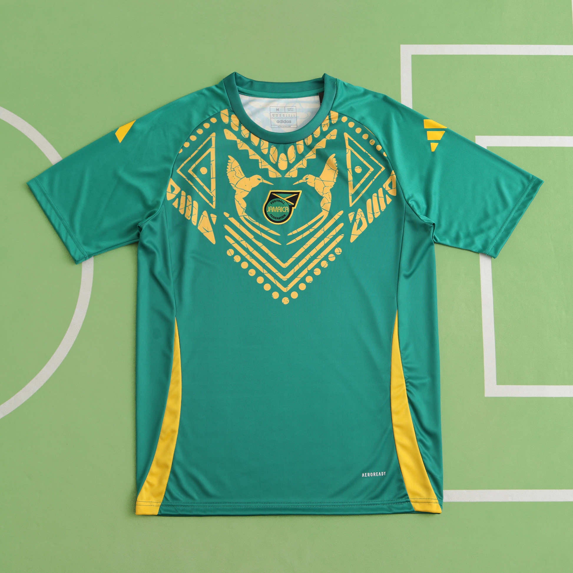MAILLOT JAMAIQUE VERT ENTRAINEMENT FAN 2024/2025