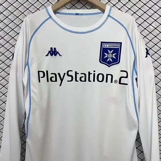 MAILLOT AJ AUXERRE DOMICILE MANCHES LONGUES 2003/2004