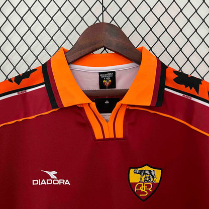 MAILLOT RÉTRO AS ROMA DOMICILE 1998/99