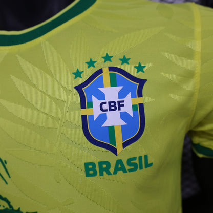 MAILLOT BRÉSIL ÉDITION SPÉCIALE PIGEON JAUNE PLAYER