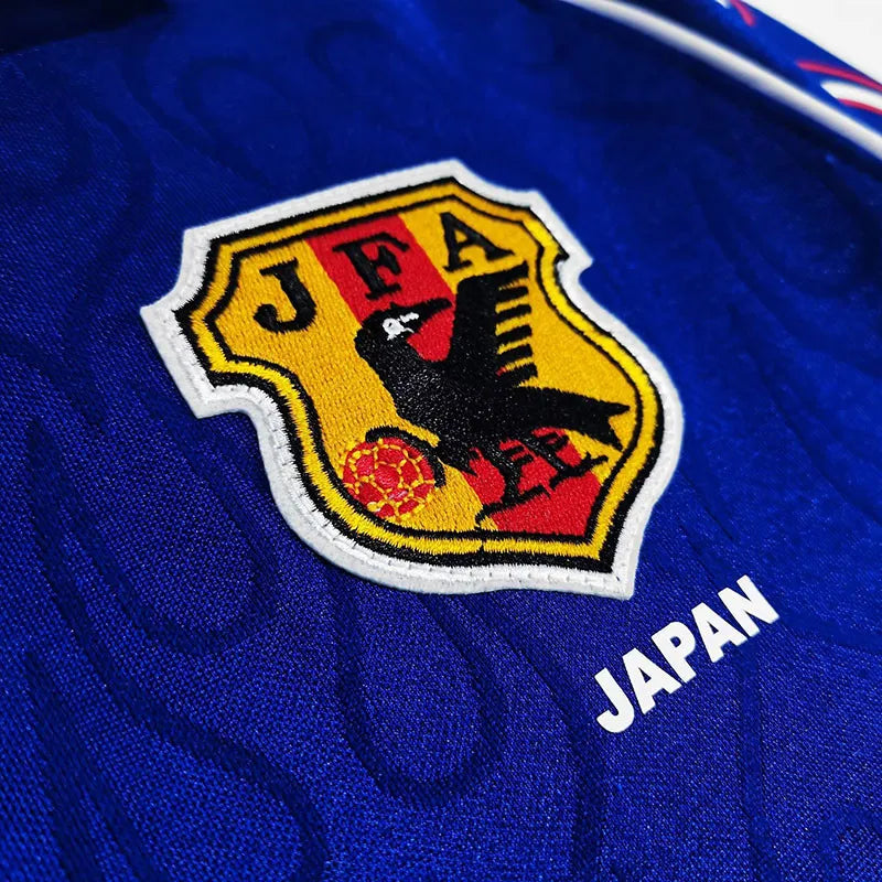 MAILLOT RÉTRO JAPON DOMICILE 1998 MANCHES LONGUES