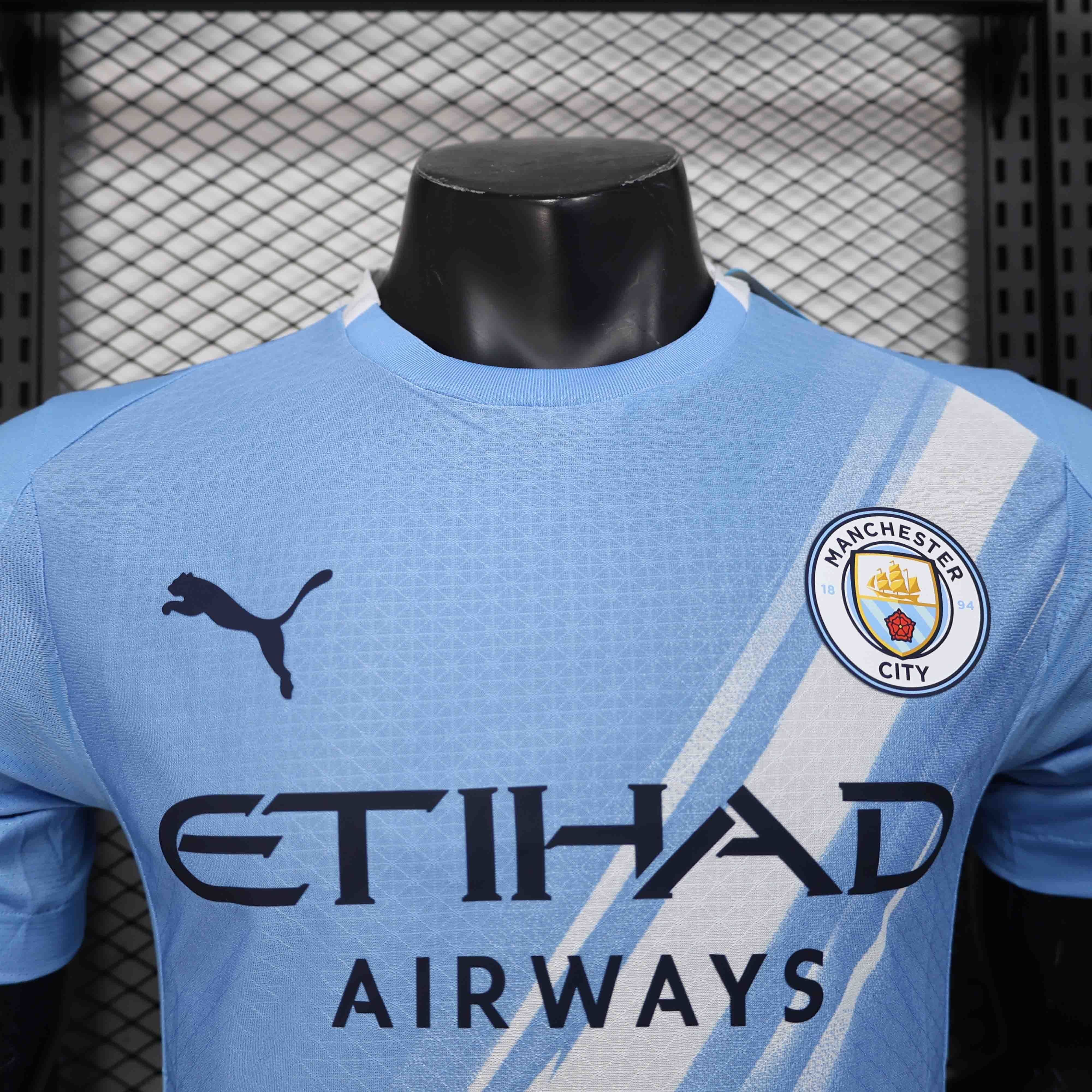 MAILLOT MANCHESTER CITY DOMICILE PLAYER 2025/2026