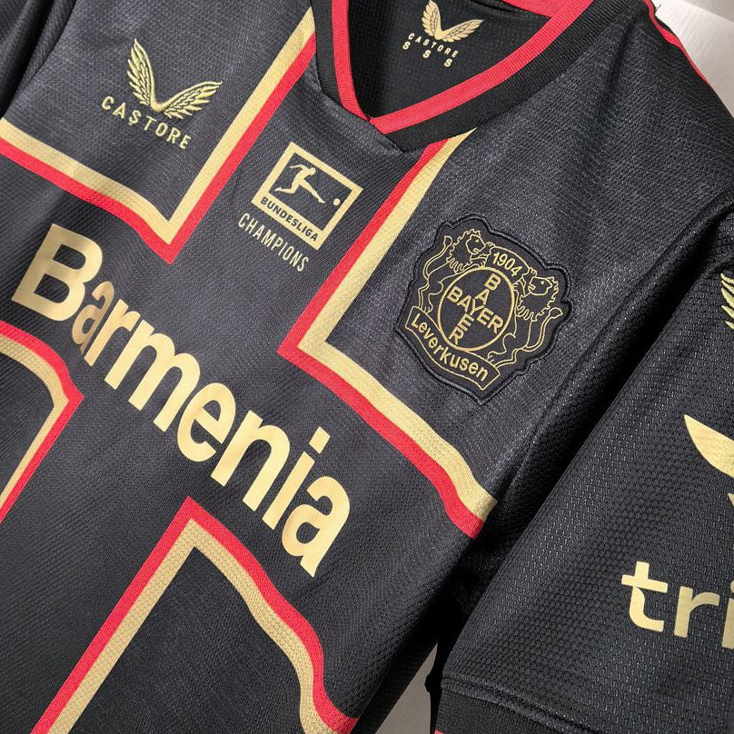 MAILLOT BAYER LEVERKUSEN ÉDITION SPÉCIALE CHAMPIONS FAN 2024