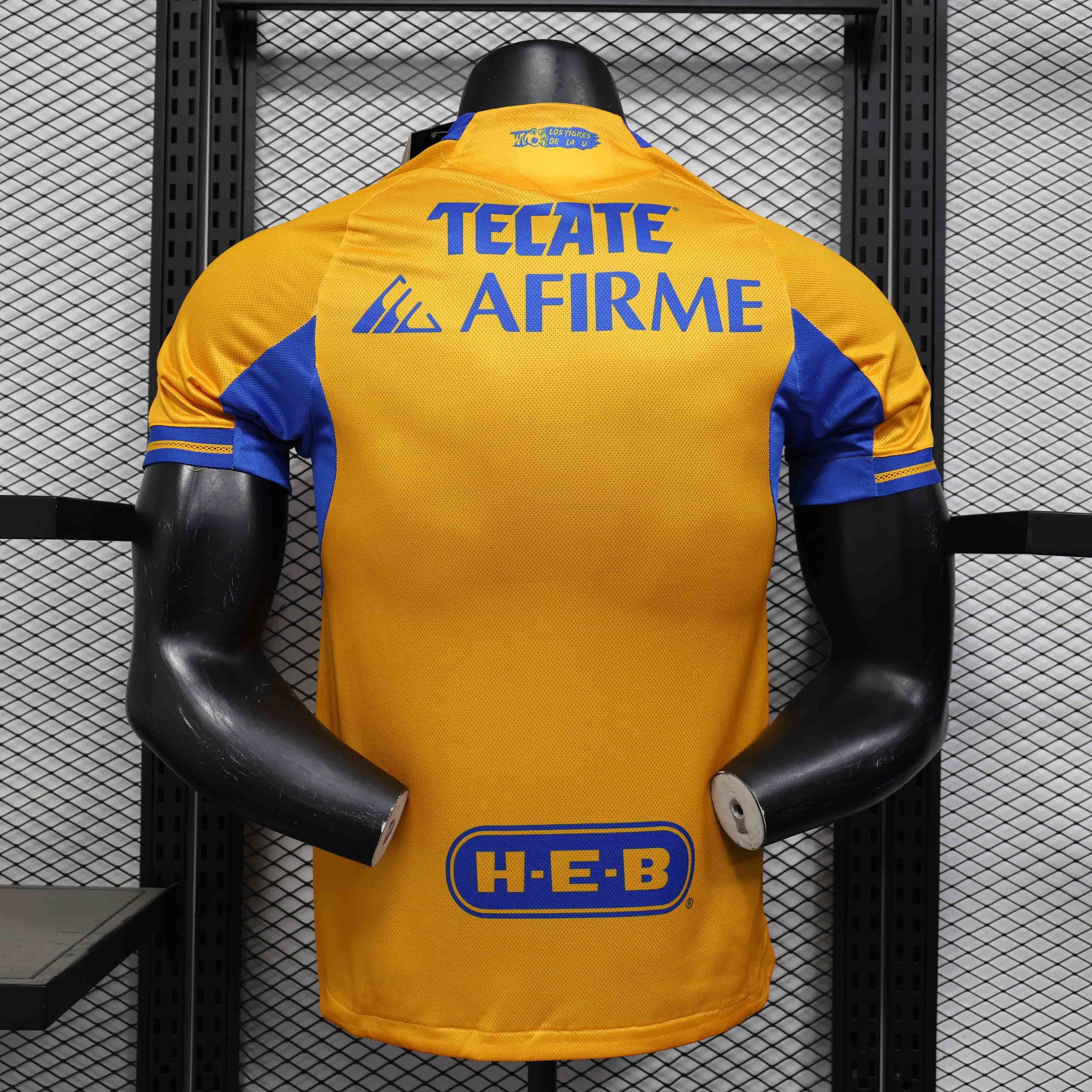 MAILLOT TIGRES DOMICILE PLAYER 2025/2026