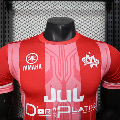 MAILLOT MARSEILLE JUL ROUGE PLAYER 2025/2026