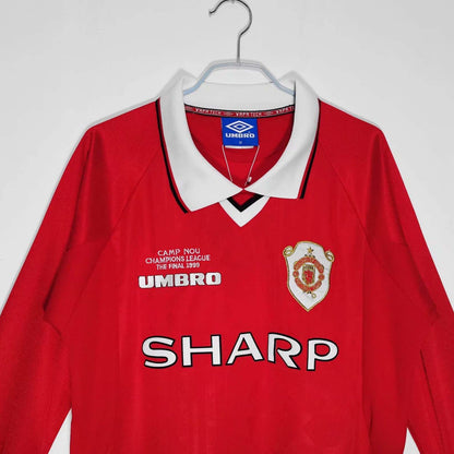 MAILLOT RÉTRO MANCHESTER UNITED DOMICILE 1999/00 MANCHES LONGUES
