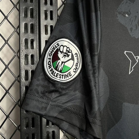 MAILLOT PALESTINE NOIR ÉDITION SPÉCIALE FAN 2024/2025