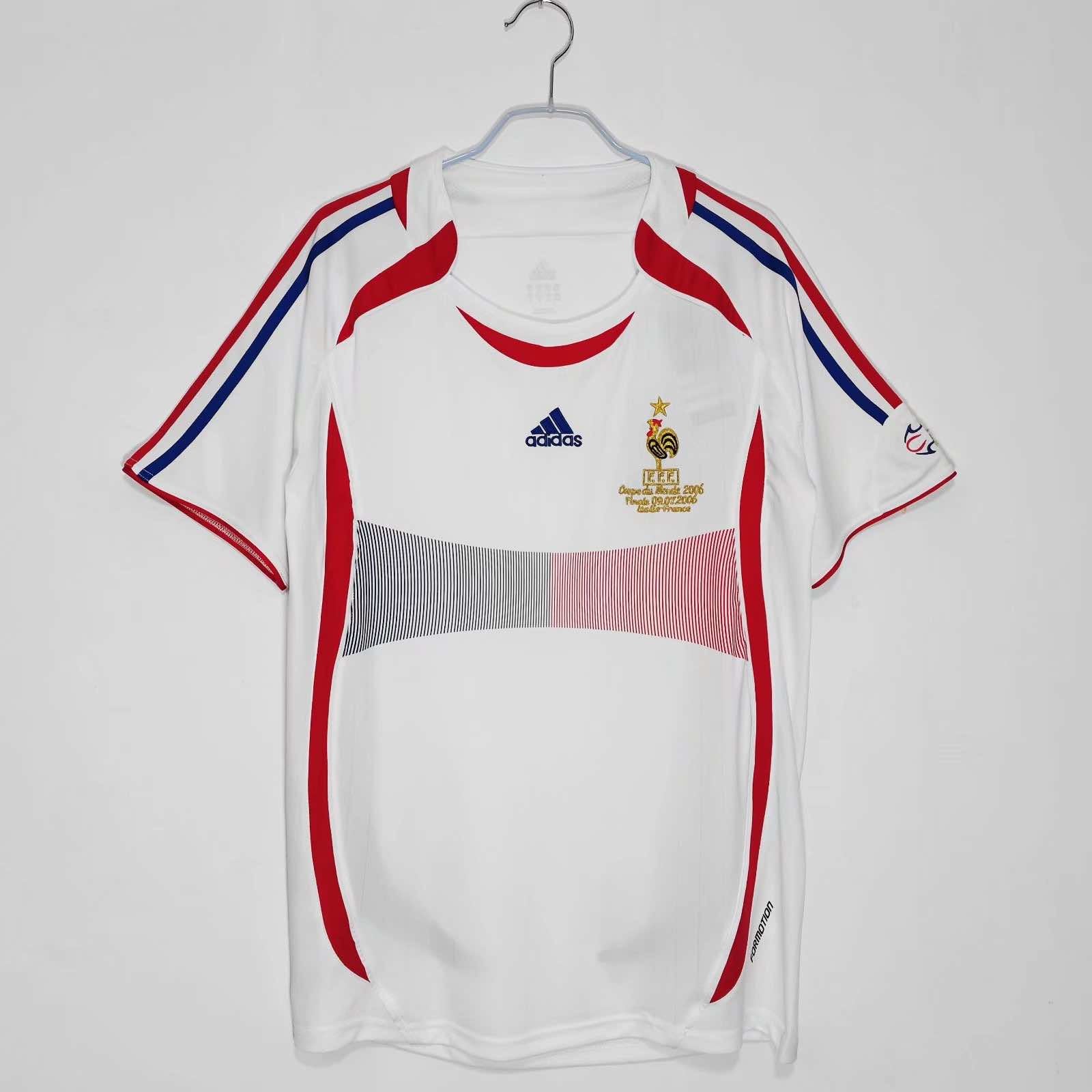 MAILLOT RÉTRO FRANCE EXTERIEUR 2006