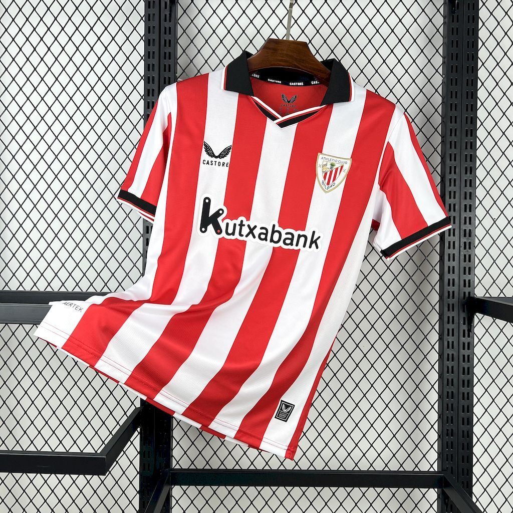 MAILLOT ATHLETIC BILBAO DOMICILE FAN 2025/2026