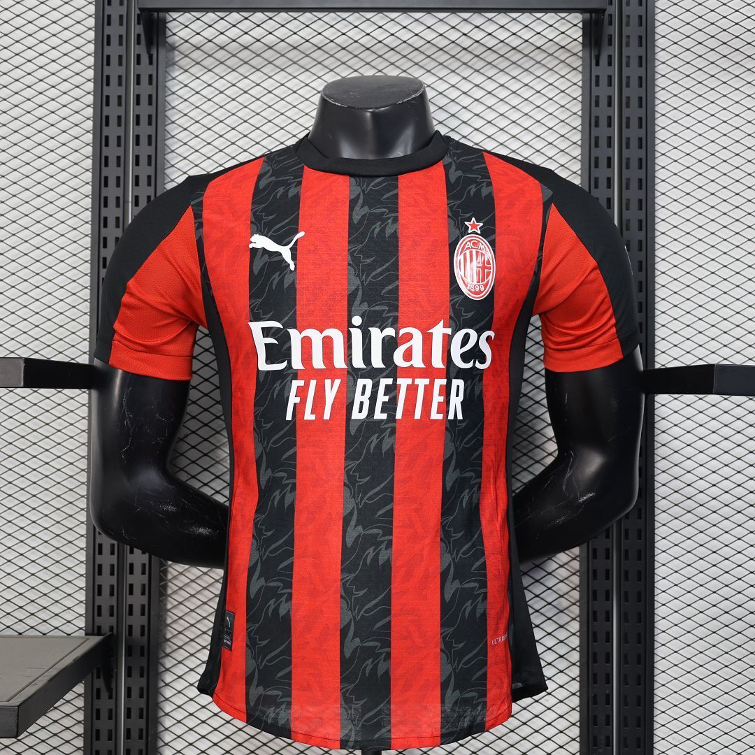 MAILLOT AC MILAN DOMICILE PLAYER 2025/2026