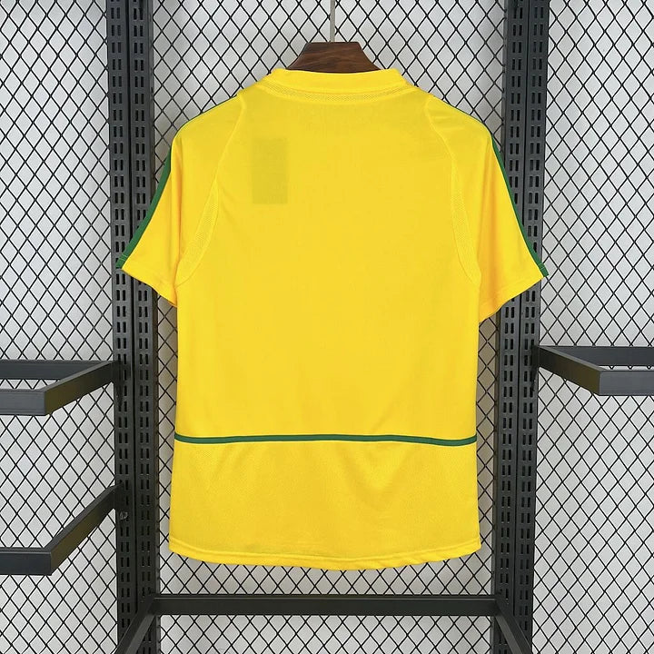 MAILLOT RÉTRO BRÉSIL DOMICILE 2002