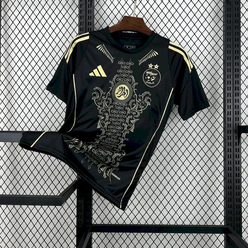 MAILLOT ALGÉRIE NOIR CONCEPT 2024/2025