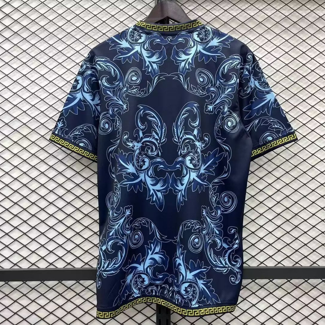 MAILLOT ITALIE CONCEPT EDITION VERSACE BLEU FAN 2023/2024