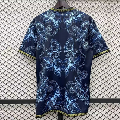 MAILLOT ITALIE CONCEPT EDITION VERSACE BLEU FAN 2023/2024