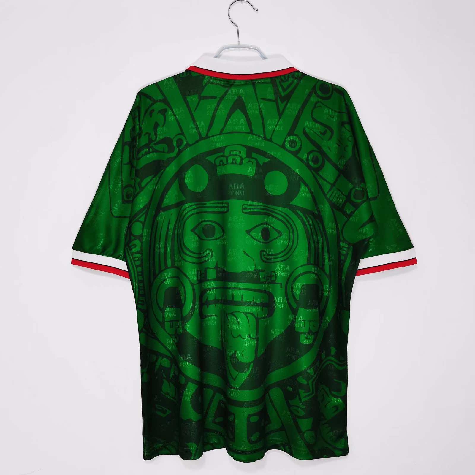 MAILLOT RÉTRO MEXIQUE DOMICILE 98