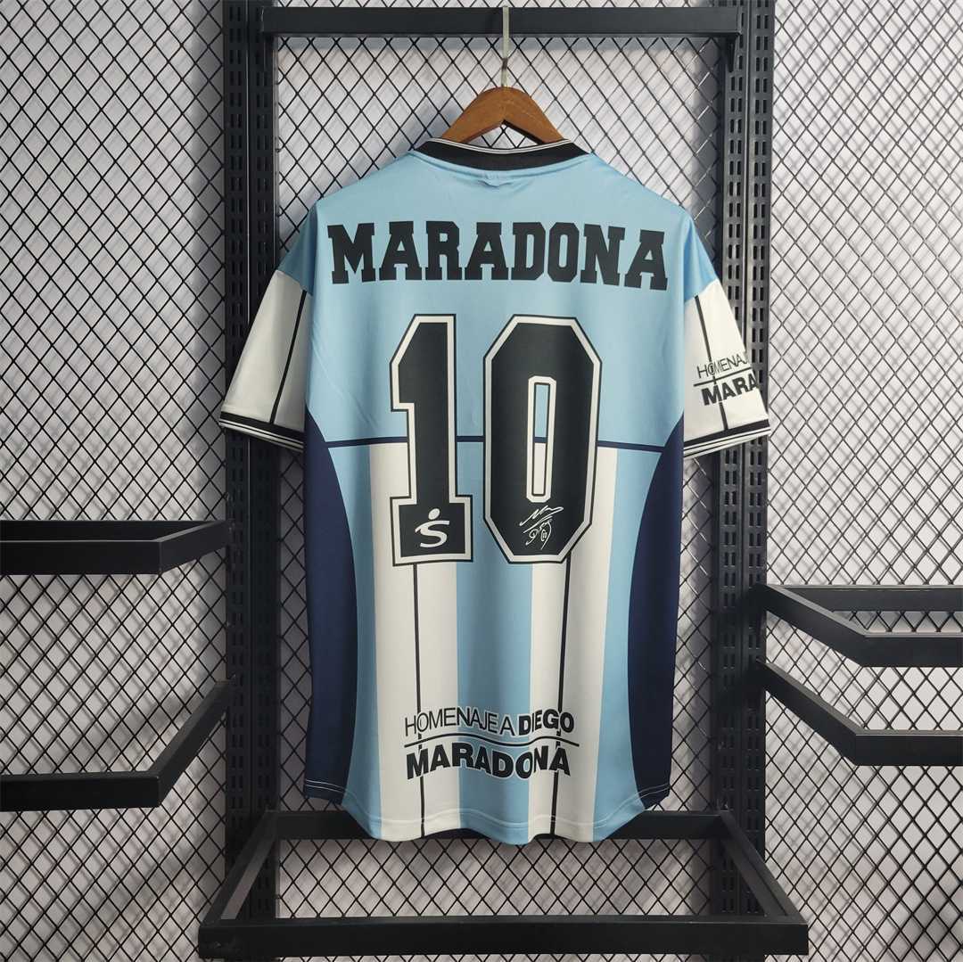 MAILLOT RÉTRO ARGENTINE EDITION MARADONA 2001