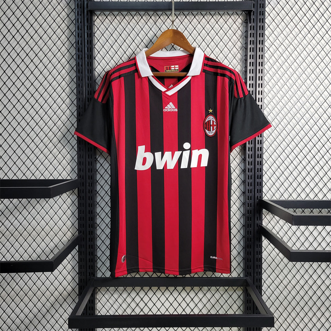 MAILLOT RÉTRO AC MILAN DOMICILE 2009/10