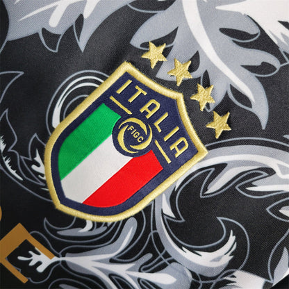 MAILLOT ITALIE CONCEPT EDITION VERSACE NOIR FAN 2023/2024