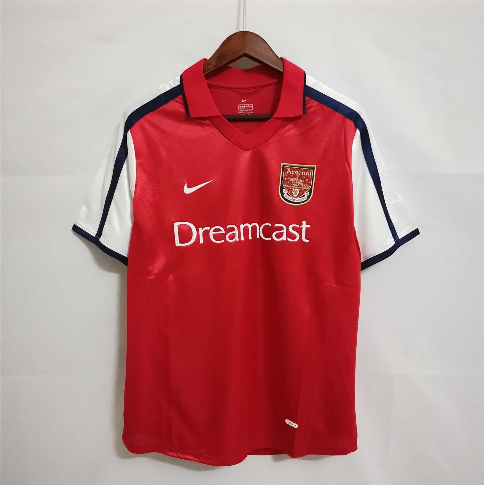 MAILLOT RÉTRO ARSENAL DOMICILE 2000/01