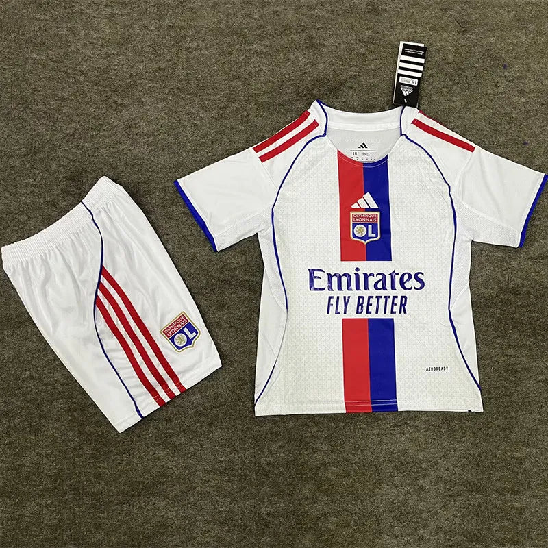 MAILLOT ENFANT OLYMPIQUE LYONNAIS DOMICILE 2025/2026