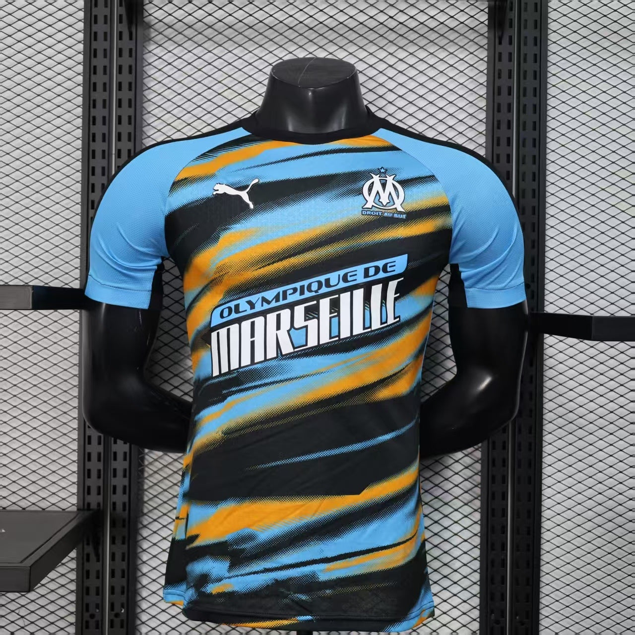MAILLOT MARSEILLE ÉDITION SPÉCIALE JAUNE BLEU PLAYER 2025/2026