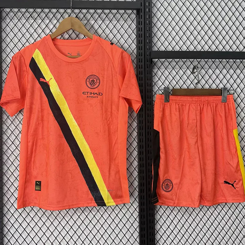 MAILLOT ENFANT MANCHESTER CITY GARDIEN 2025/2026