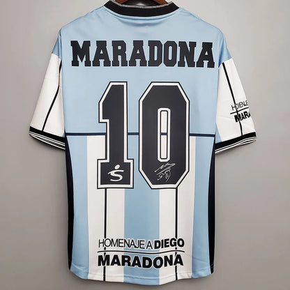 MAILLOT RÉTRO ARGENTINE EDITION MARADONA 2001