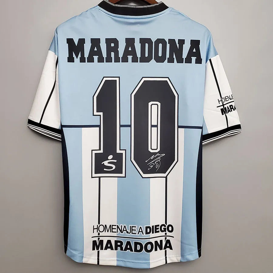 MAILLOT RÉTRO ARGENTINE EDITION MARADONA 2001
