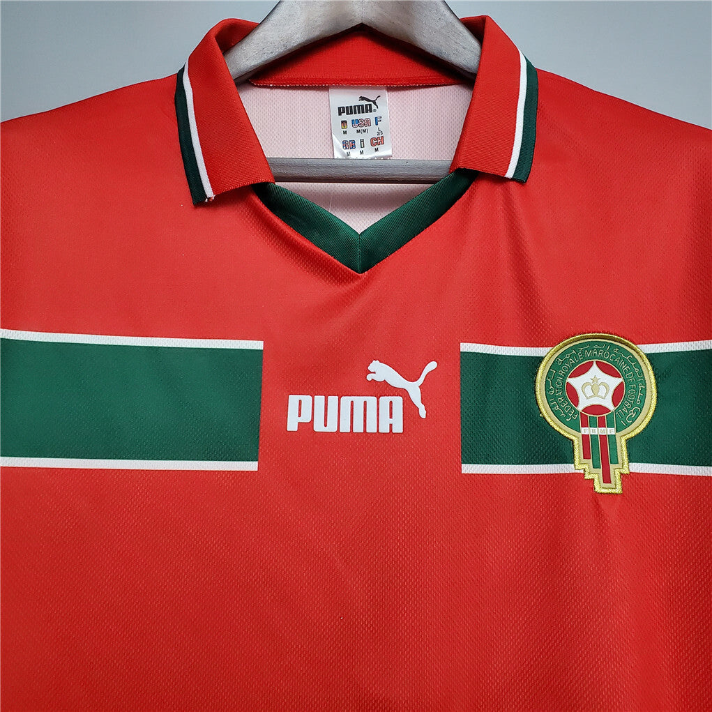 MAILLOT RÉTRO MAROC EXTERIEUR 98