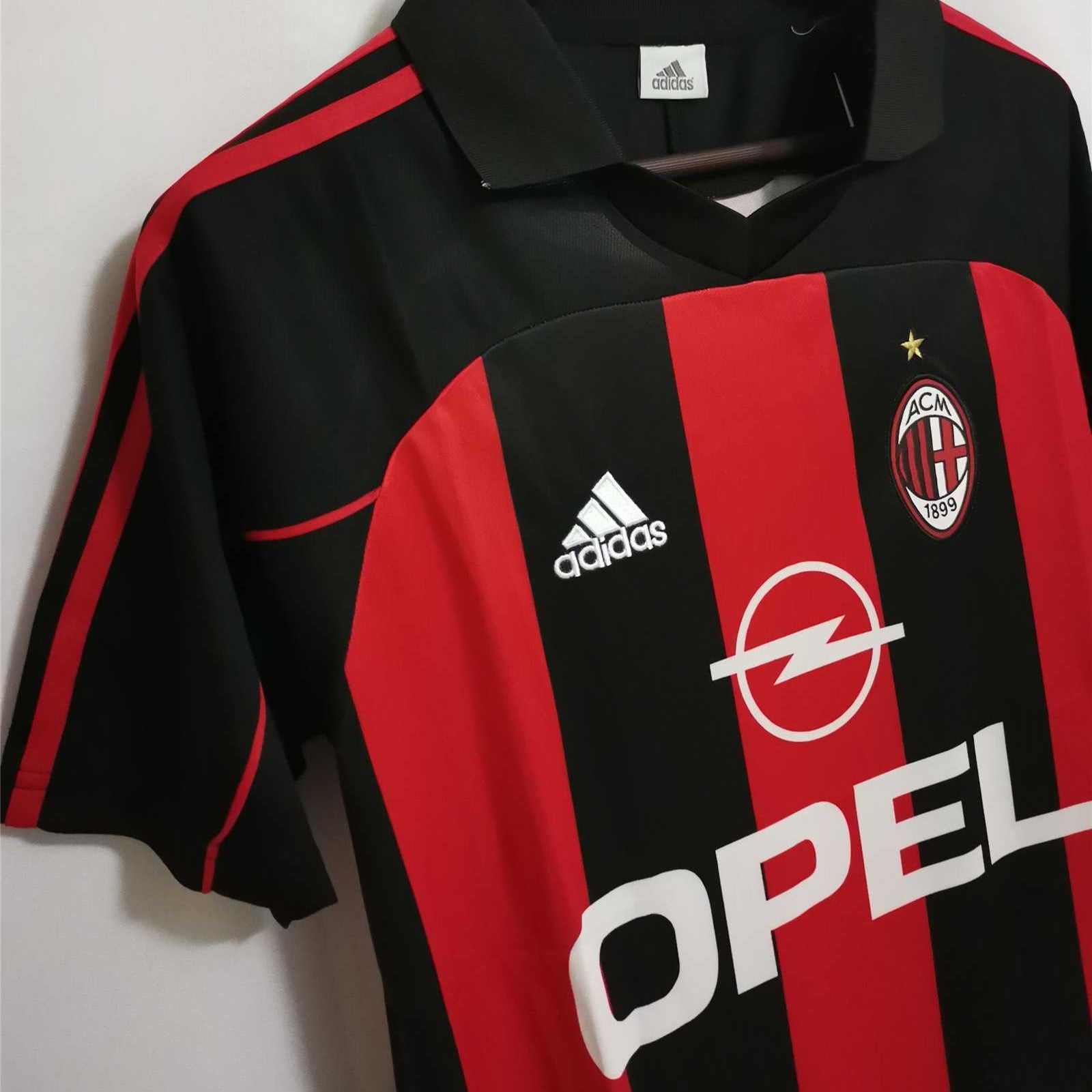 MAILLOT RÉTRO AC MILAN DOMICILE 2000/01