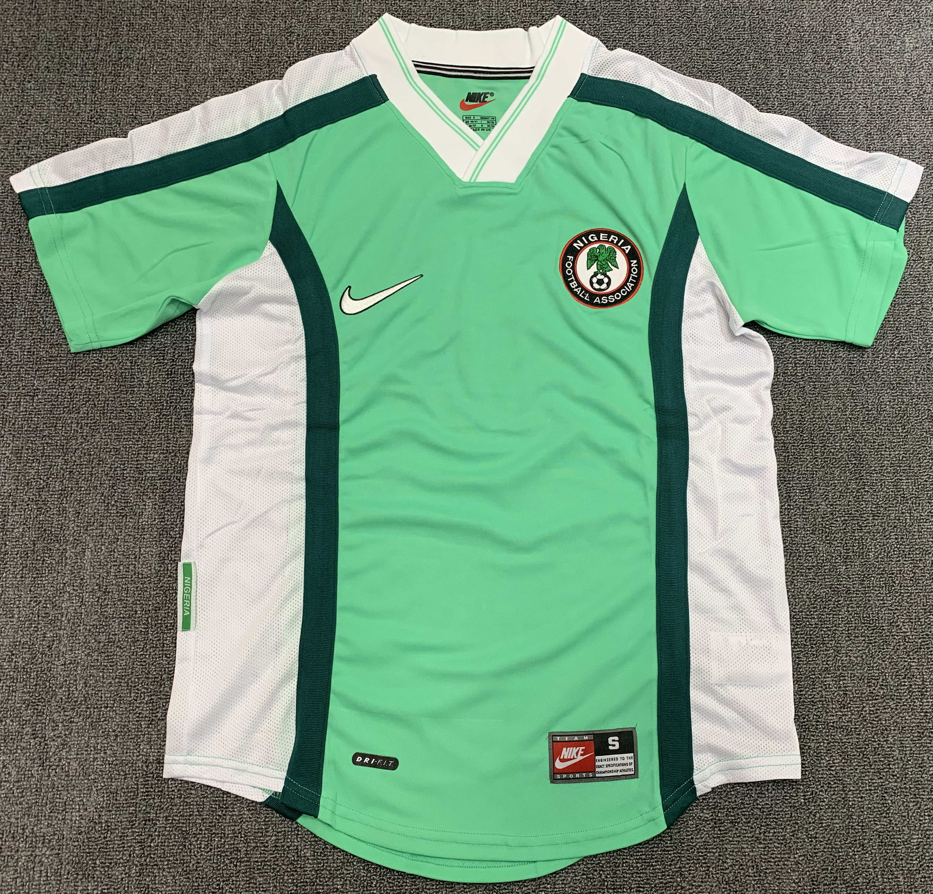 MAILLOT RÉTRO NIGERIA DOMICILE 98