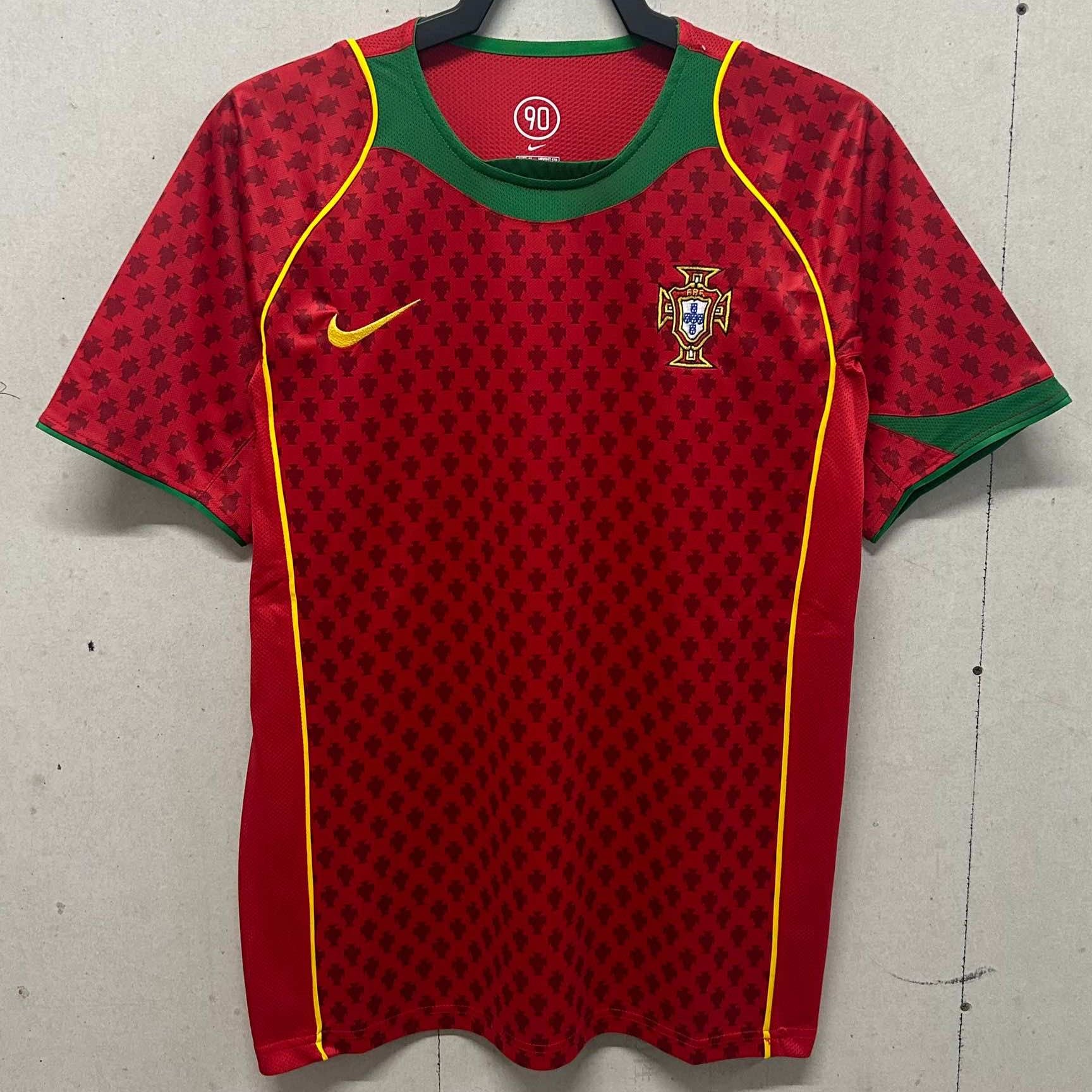 MAILLOT RÉTRO PORTUGAL DOMICILE 2004
