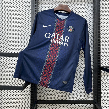 MAILLOT PSG DOMICILE PLAYER 2025/2026 MANCHES LONGUES