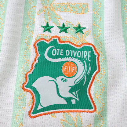 MAILLOT CÔTE D'IVOIRE EXTÉRIEUR FAN COUPE DU MONDE 2026