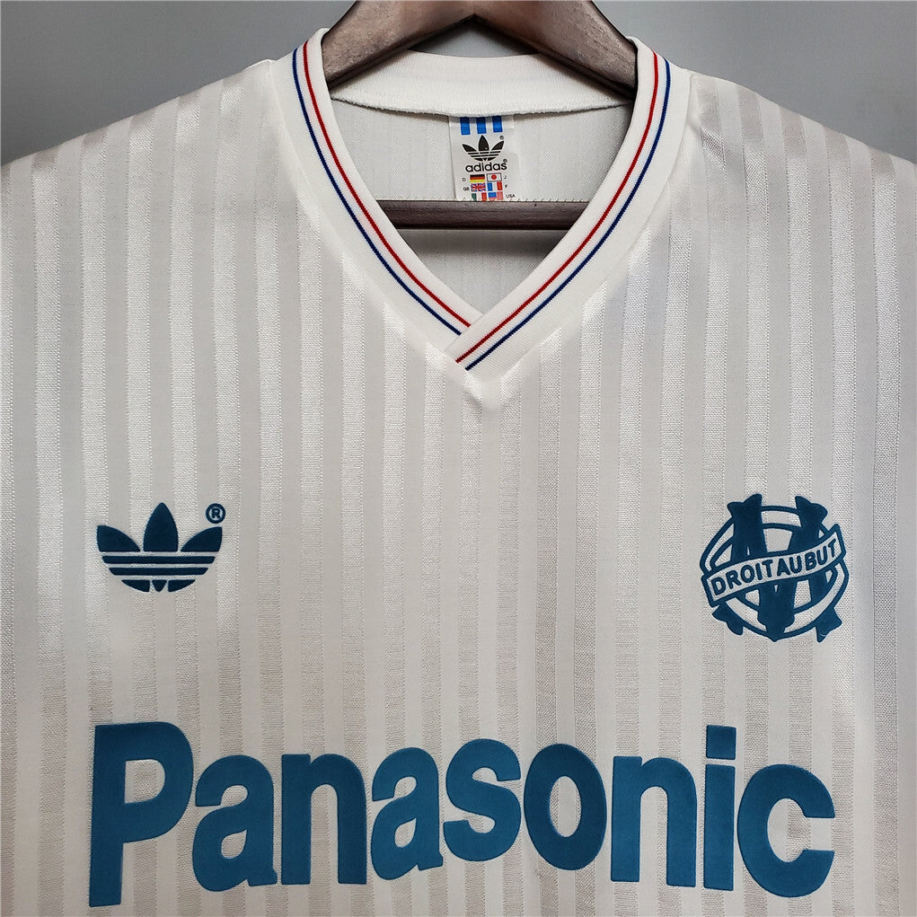 MAILLOT RÉTRO MARSEILLE DOMICILE 1990