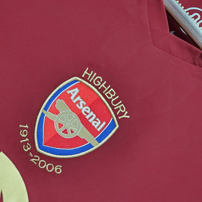 MAILLOT RÉTRO ARSENAL DOMICILE 2005/06