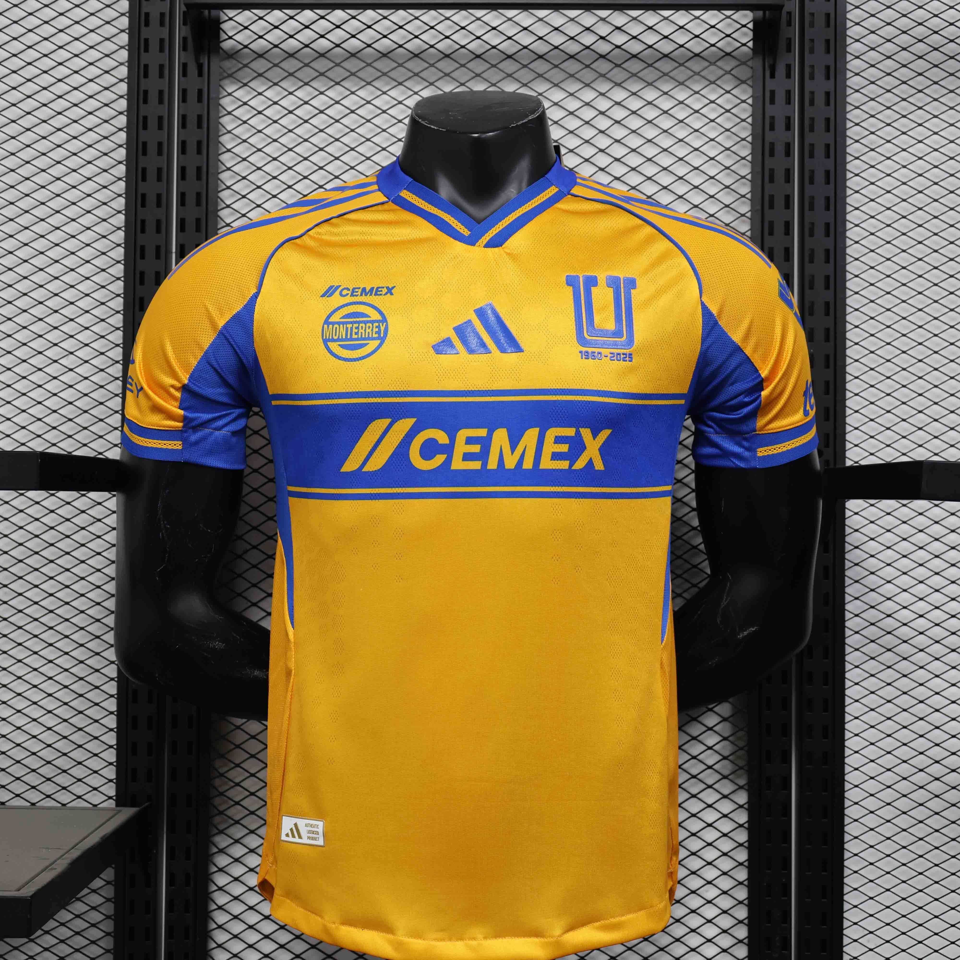 MAILLOT TIGRES DOMICILE PLAYER 2025/2026