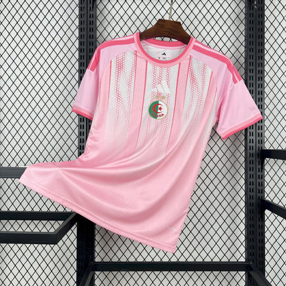 MAILLOT ALGÉRIE ROSE FAN COUPE DU MONDE 2026