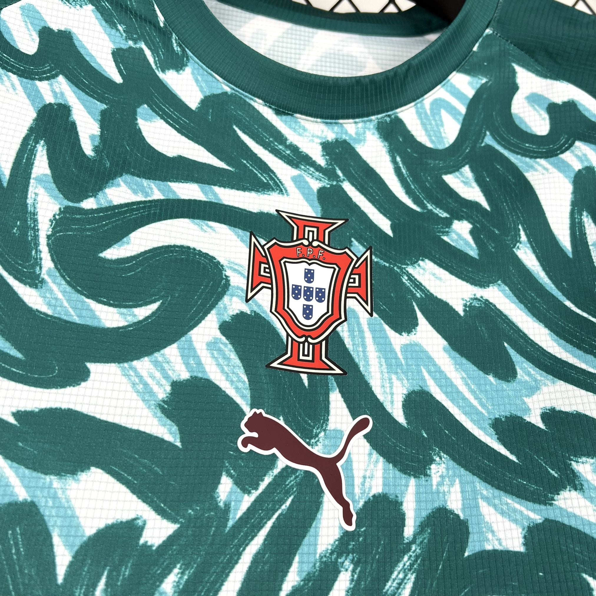 MAILLOT PORTUGAL ENTRAÎNEMENT VERT FAN 2026/2027