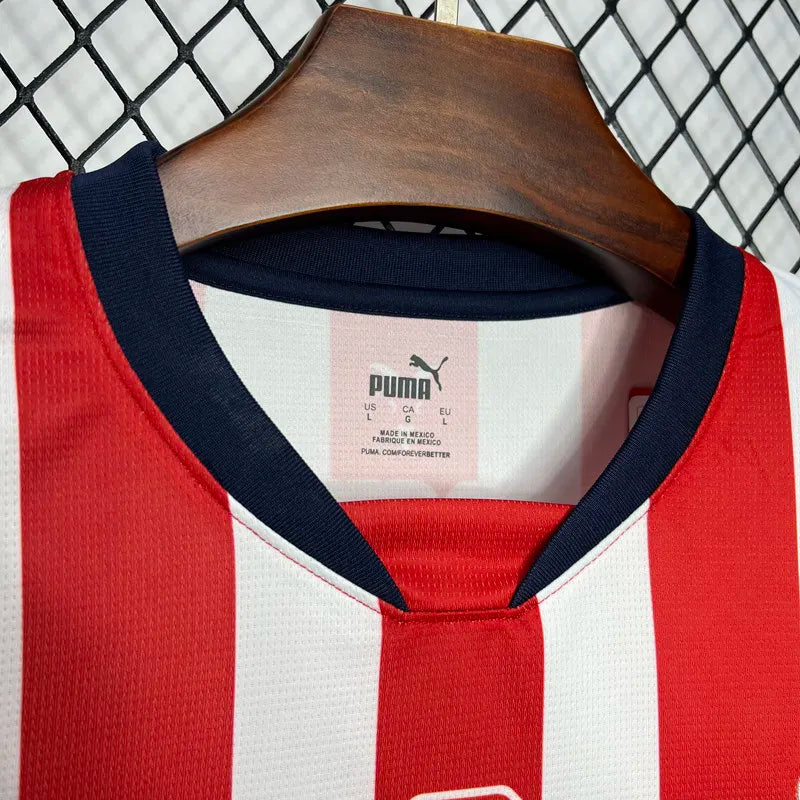 MAILLOT CHIVAS GUADALAJARA DOMICILE FAN 2024/2025