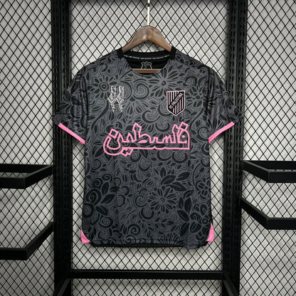 MAILLOT PALESTINE NOIR ENTRAINEMENT 2024/2025